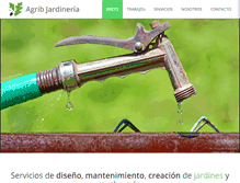 Tablet Screenshot of agribjardineria.com